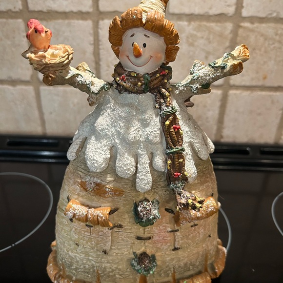 Charming Snowman Holiday Figurine - Picture 8 of 8